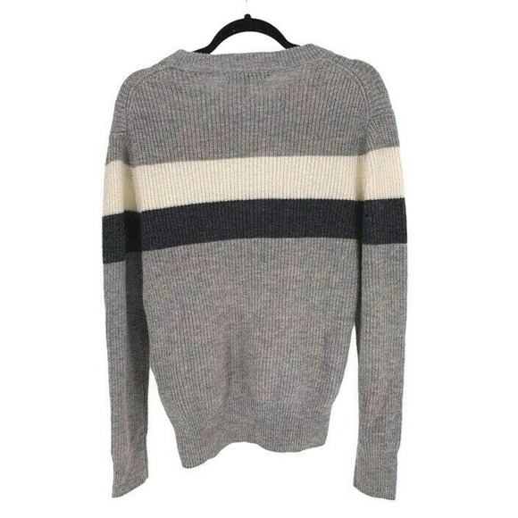 Slate & Stone Mens Sweater Gray Black White S - Picture 3 of 7